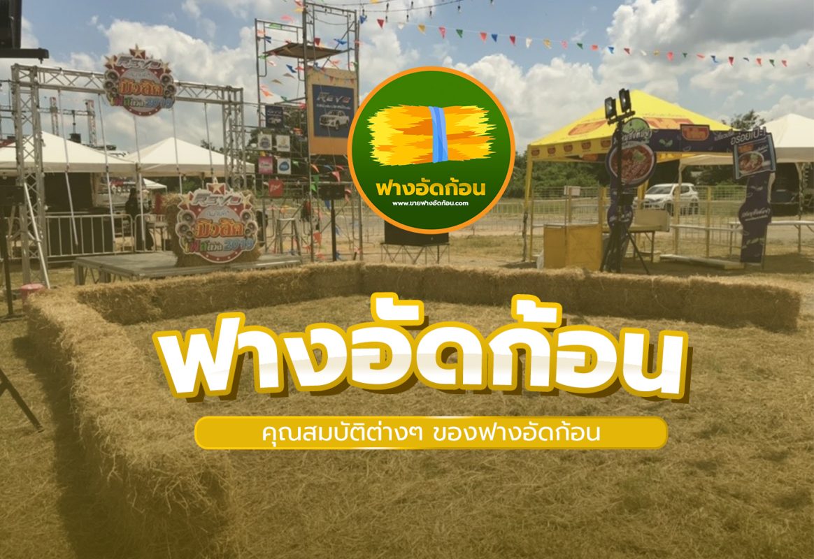 ฟางข้าวอัดก้อน