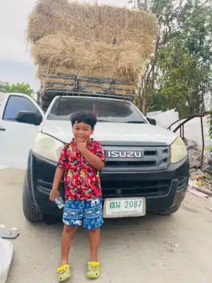 ฟางอัดก้อน เสนา 4